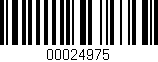 Código de barras (EAN, GTIN, SKU, ISBN): '00024975'