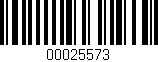 Código de barras (EAN, GTIN, SKU, ISBN): '00025573'