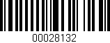 Código de barras (EAN, GTIN, SKU, ISBN): '00028132'