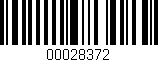 Código de barras (EAN, GTIN, SKU, ISBN): '00028372'