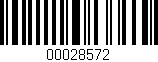 Código de barras (EAN, GTIN, SKU, ISBN): '00028572'