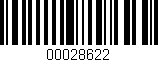Código de barras (EAN, GTIN, SKU, ISBN): '00028622'