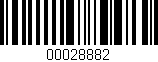 Código de barras (EAN, GTIN, SKU, ISBN): '00028882'