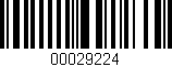 Código de barras (EAN, GTIN, SKU, ISBN): '00029224'