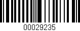 Código de barras (EAN, GTIN, SKU, ISBN): '00029235'
