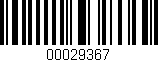 Código de barras (EAN, GTIN, SKU, ISBN): '00029367'