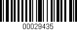 Código de barras (EAN, GTIN, SKU, ISBN): '00029435'