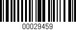 Código de barras (EAN, GTIN, SKU, ISBN): '00029459'