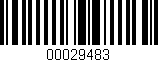 Código de barras (EAN, GTIN, SKU, ISBN): '00029483'