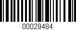 Código de barras (EAN, GTIN, SKU, ISBN): '00029484'