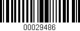 Código de barras (EAN, GTIN, SKU, ISBN): '00029486'