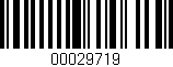 Código de barras (EAN, GTIN, SKU, ISBN): '00029719'