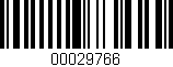 Código de barras (EAN, GTIN, SKU, ISBN): '00029766'