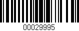 Código de barras (EAN, GTIN, SKU, ISBN): '00029995'