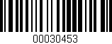 Código de barras (EAN, GTIN, SKU, ISBN): '00030453'