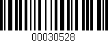 Código de barras (EAN, GTIN, SKU, ISBN): '00030528'