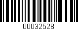 Código de barras (EAN, GTIN, SKU, ISBN): '00032528'