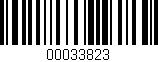 Código de barras (EAN, GTIN, SKU, ISBN): '00033823'