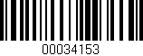 Código de barras (EAN, GTIN, SKU, ISBN): '00034153'