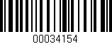 Código de barras (EAN, GTIN, SKU, ISBN): '00034154'