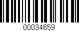 Código de barras (EAN, GTIN, SKU, ISBN): '00034659'