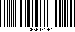 Código de barras (EAN, GTIN, SKU, ISBN): '0006555871751'