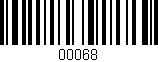 Código de barras (EAN, GTIN, SKU, ISBN): '00068'