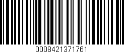 Código de barras (EAN, GTIN, SKU, ISBN): '0008421371761'