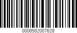 Código de barras (EAN, GTIN, SKU, ISBN): '0008562007628'