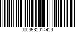 Código de barras (EAN, GTIN, SKU, ISBN): '0008562014428'