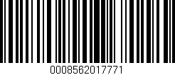 Código de barras (EAN, GTIN, SKU, ISBN): '0008562017771'