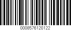 Código de barras (EAN, GTIN, SKU, ISBN): '0008576120122'