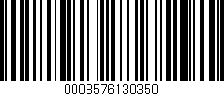 Código de barras (EAN, GTIN, SKU, ISBN): '0008576130350'