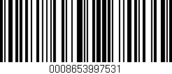 Código de barras (EAN, GTIN, SKU, ISBN): '0008653997531'