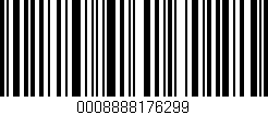 Código de barras (EAN, GTIN, SKU, ISBN): '0008888176299'