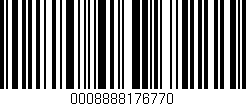 Código de barras (EAN, GTIN, SKU, ISBN): '0008888176770'