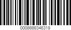 Código de barras (EAN, GTIN, SKU, ISBN): '0008888346319'