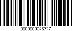 Código de barras (EAN, GTIN, SKU, ISBN): '0008888346777'