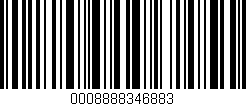Código de barras (EAN, GTIN, SKU, ISBN): '0008888346883'