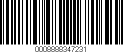 Código de barras (EAN, GTIN, SKU, ISBN): '0008888347231'