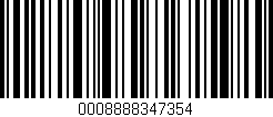 Código de barras (EAN, GTIN, SKU, ISBN): '0008888347354'