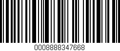 Código de barras (EAN, GTIN, SKU, ISBN): '0008888347668'