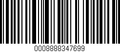 Código de barras (EAN, GTIN, SKU, ISBN): '0008888347699'