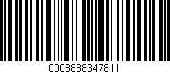 Código de barras (EAN, GTIN, SKU, ISBN): '0008888347811'