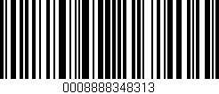 Código de barras (EAN, GTIN, SKU, ISBN): '0008888348313'