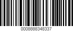Código de barras (EAN, GTIN, SKU, ISBN): '0008888348337'