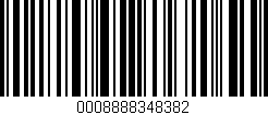 Código de barras (EAN, GTIN, SKU, ISBN): '0008888348382'