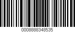 Código de barras (EAN, GTIN, SKU, ISBN): '0008888348535'