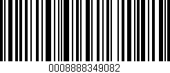 Código de barras (EAN, GTIN, SKU, ISBN): '0008888349082'