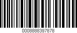 Código de barras (EAN, GTIN, SKU, ISBN): '0008888397878'